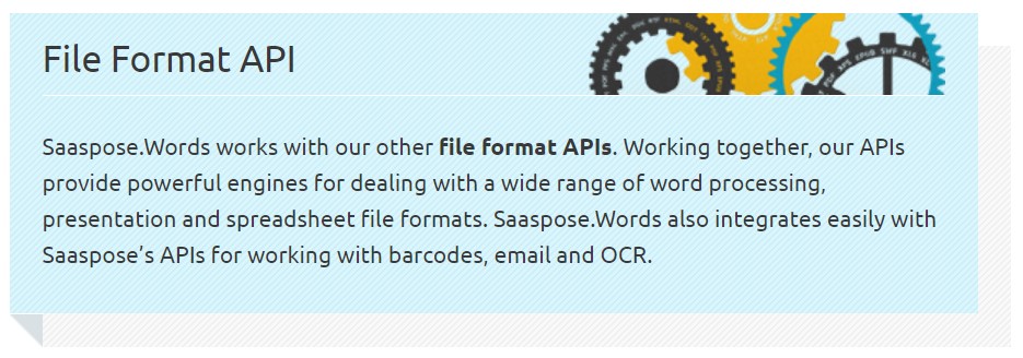File Format API